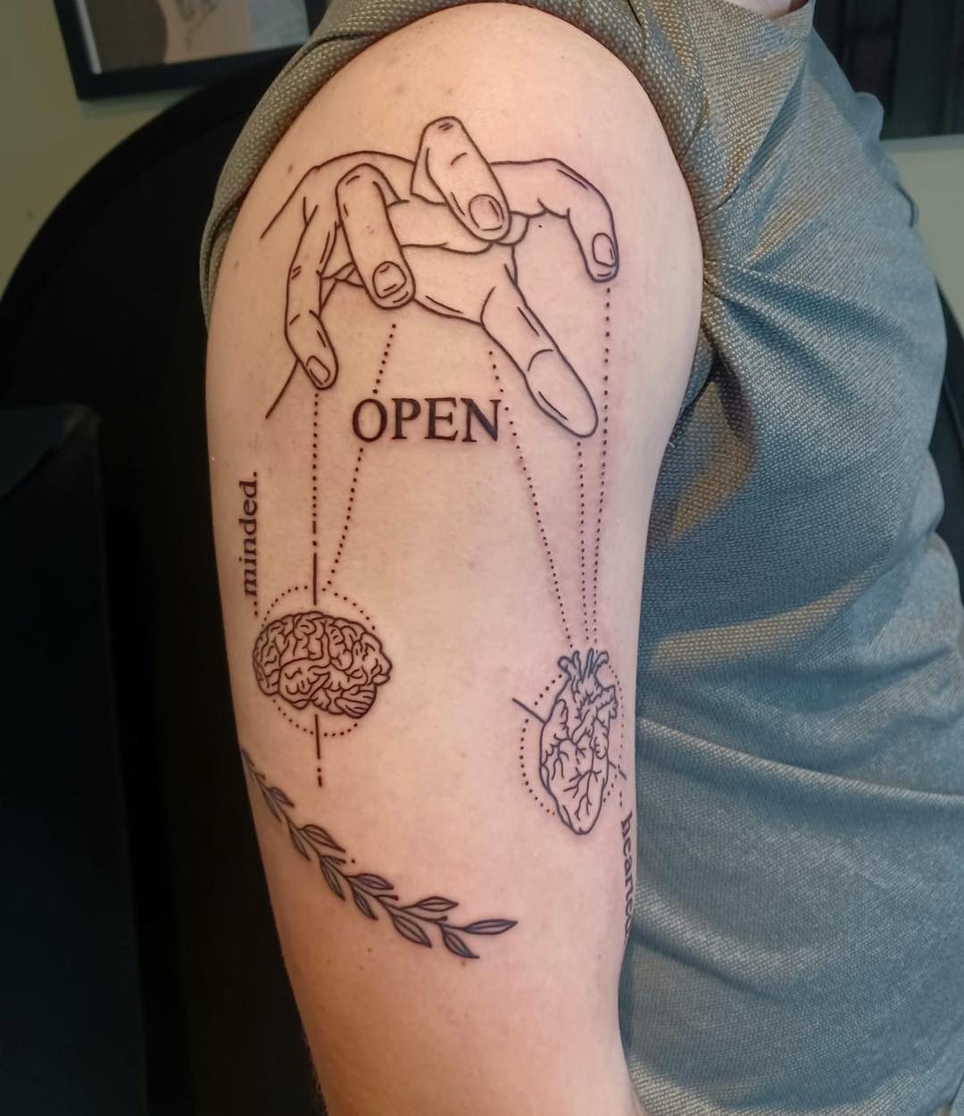 Open minded - linework