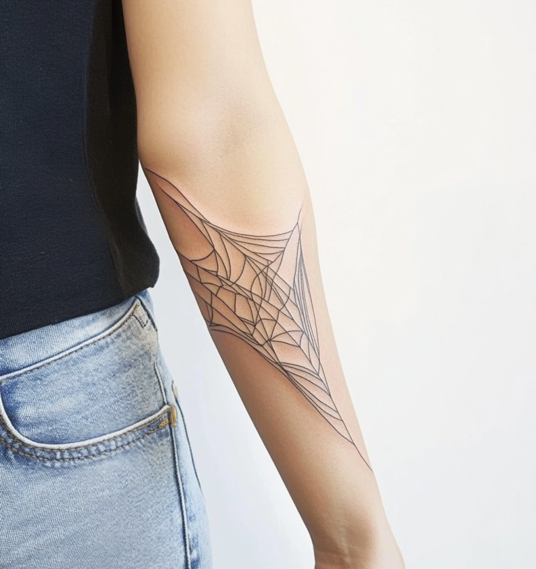 Spider Web Tattoo Meaning: Symbolism, History, and Design