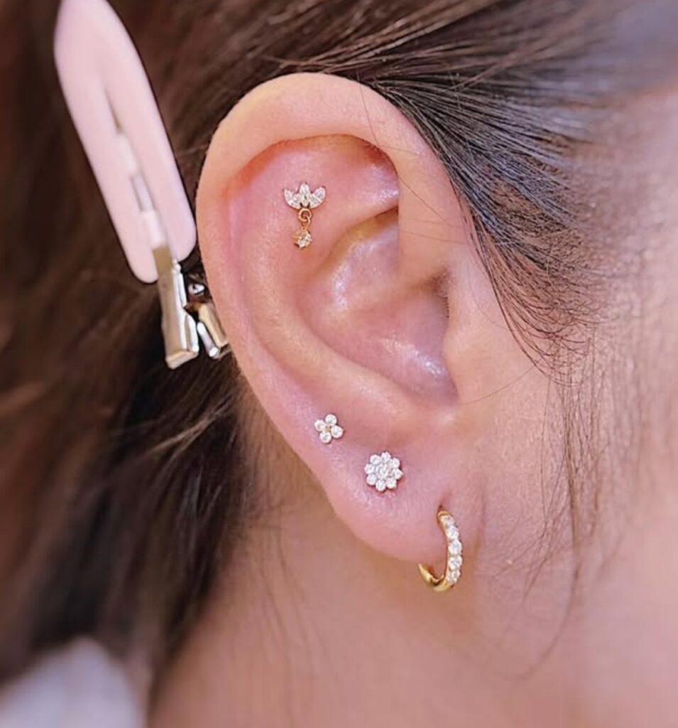 Helix Ear Piercing Liverpool