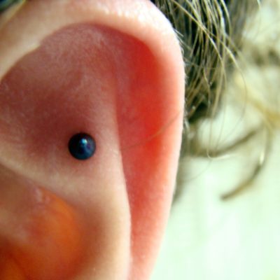 conch ear piercing