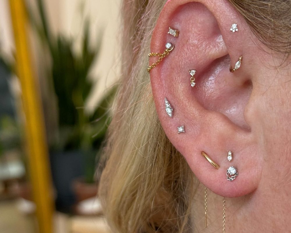 halix ear piercing